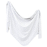 Knit Swaddle Blanket - Haze