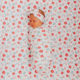 Knit Headband Bow - Noel