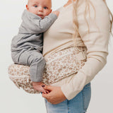 Everyday Linen Hip Carrier - Neutral Leopard