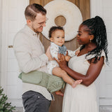 Everyday Linen Hip Carrier - Sage