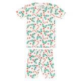 2pc Short Sleeve Pajama Set - Holly