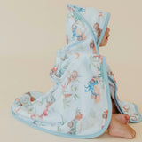 Premium Baby Knit Hooded Towel - Dino Explorer