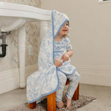 Premium Baby Knit Hooded Towel - Vintage Carnival
