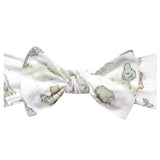 Knit Headband Bow - Hundred Acre Wood