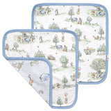 Three-Layer Security Blanket Set - Hundred Acre Wood