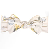 Knit Headband Bow - Hunny