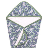 Premium Baby Knit Hooded Towel - Jurassic Park