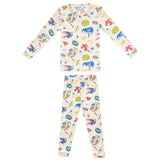 2pc Long Sleeve Pajama Set - Justice League