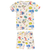 2pc Short Sleeve Pajama Set - Justice League