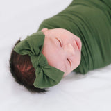 Knit Swaddle Blanket - Alder