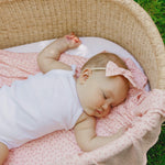 Knit Swaddle Blanket - Dottie