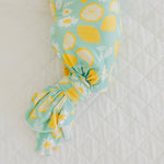 Knit Swaddle Blanket - Lemon