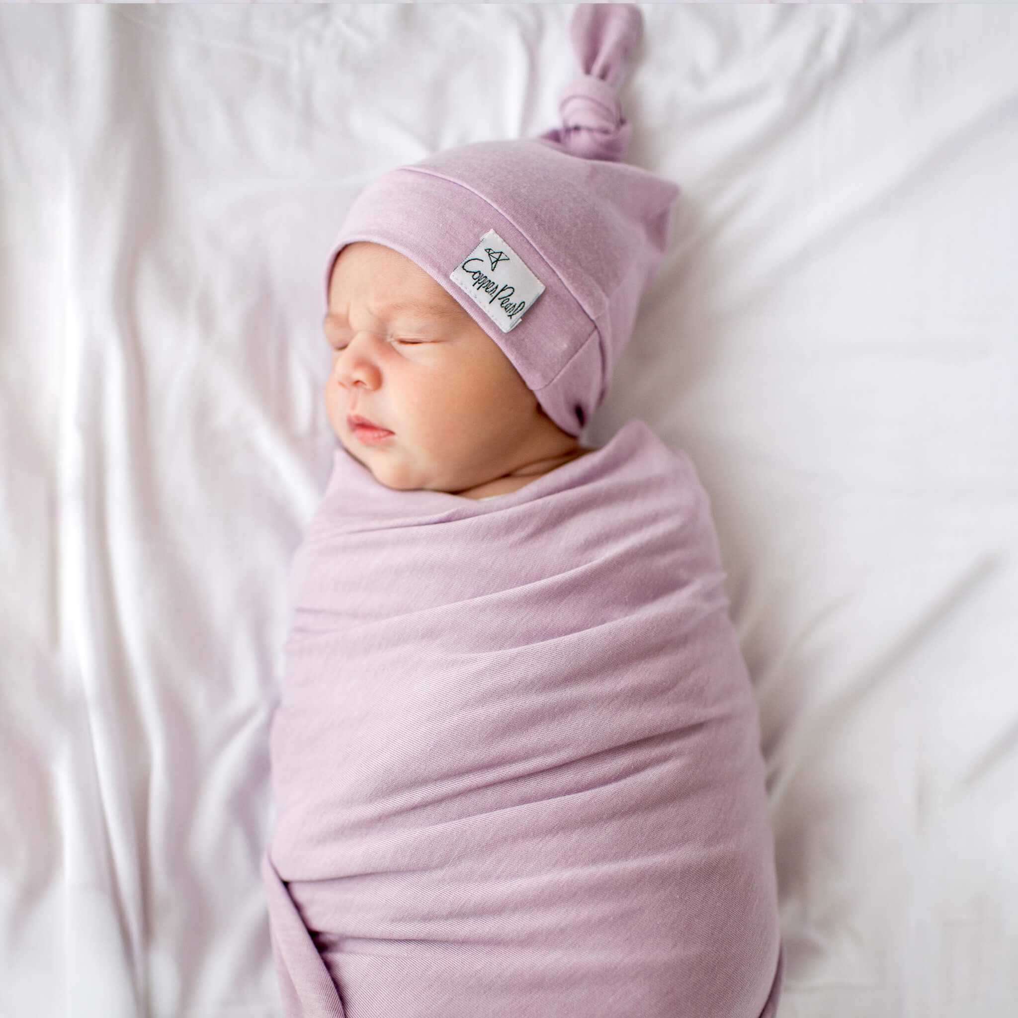 Knit Swaddle Blanket - Lily