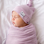 Knit Swaddle Blanket - Lily