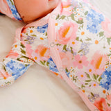 Bamboo Newborn Knotted Gown - Penelope