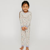 2pc Long Sleeve Pajama Set - Minnie Mouse's Bowquet