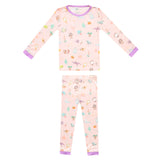2pc Long Sleeve Pajama Set - Enchanted Friends