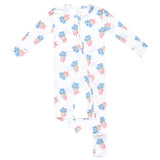 Bamboo Convertible Zip-Up Footie Pajama - Louise