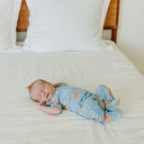 Footed Baby Pants - Clementine