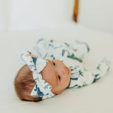 Knit Headband Bow - Cove
