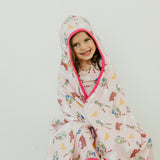 Premium Big Kid Hooded Towel - Wonder Woman
