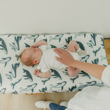 Premium Knit Diaper Changing Pad Cover - Cove