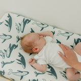 Premium Knit Diaper Changing Pad Cover - Cove