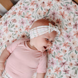 Premium Mini Crib Sheet - Natalie