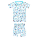 2pc Short Sleeve Pajama Set - Monsters, Inc. Medley