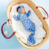 Newborn Knotted Gown - Birdie
