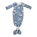 Newborn Knotted Gown - Bridger