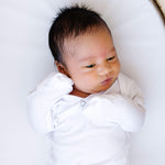 Newborn Knotted Gown - Dove