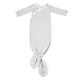 Newborn Knotted Gown - Everest