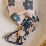  Newborn Knotted Gown - Gemma In Tan