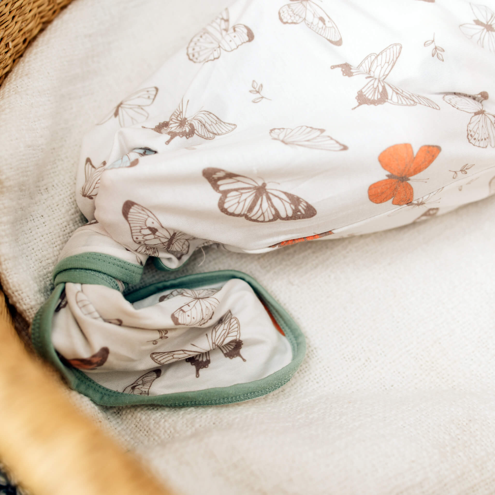 Newborn Knotted Gown - Luna