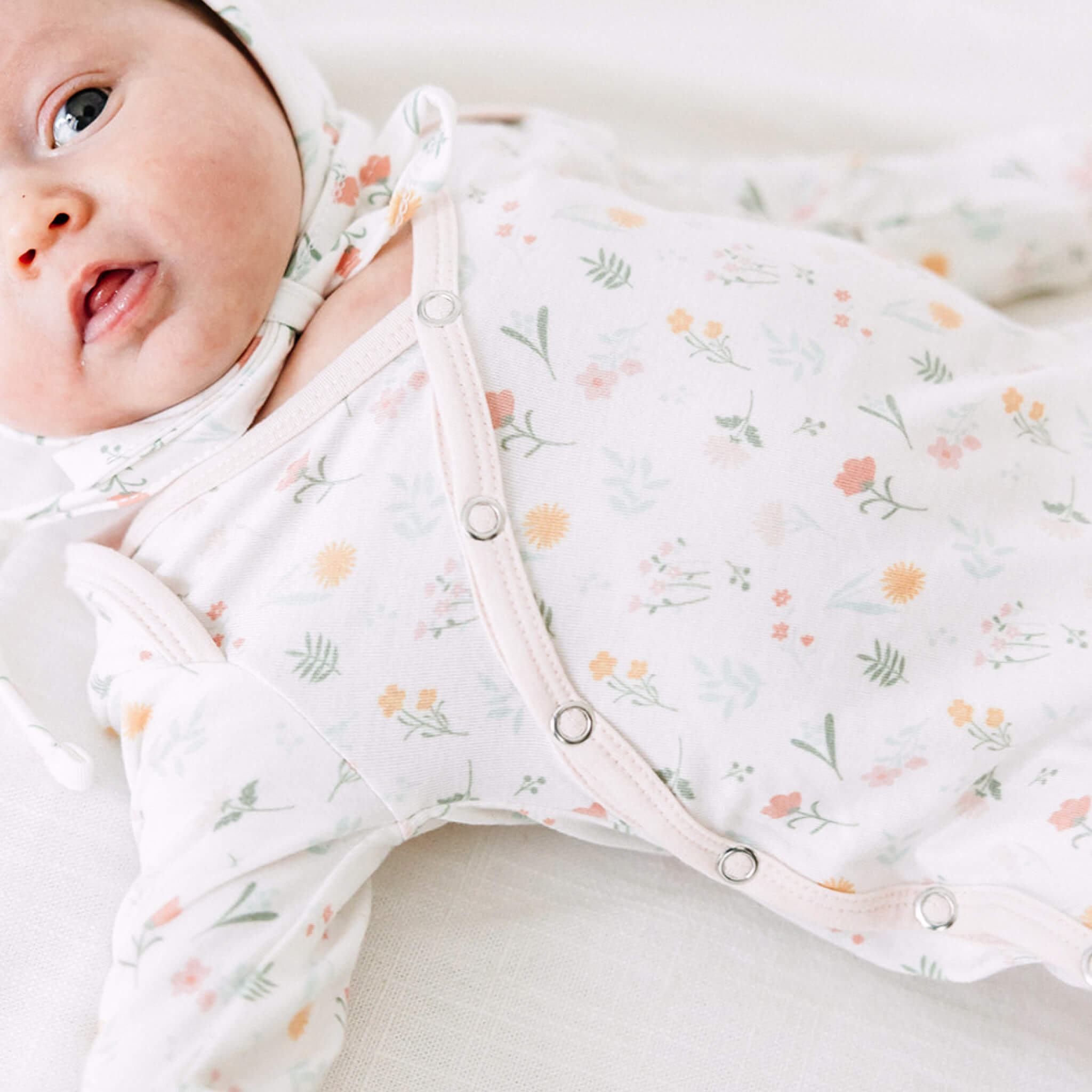 Newborn Knotted Gown - Mabel