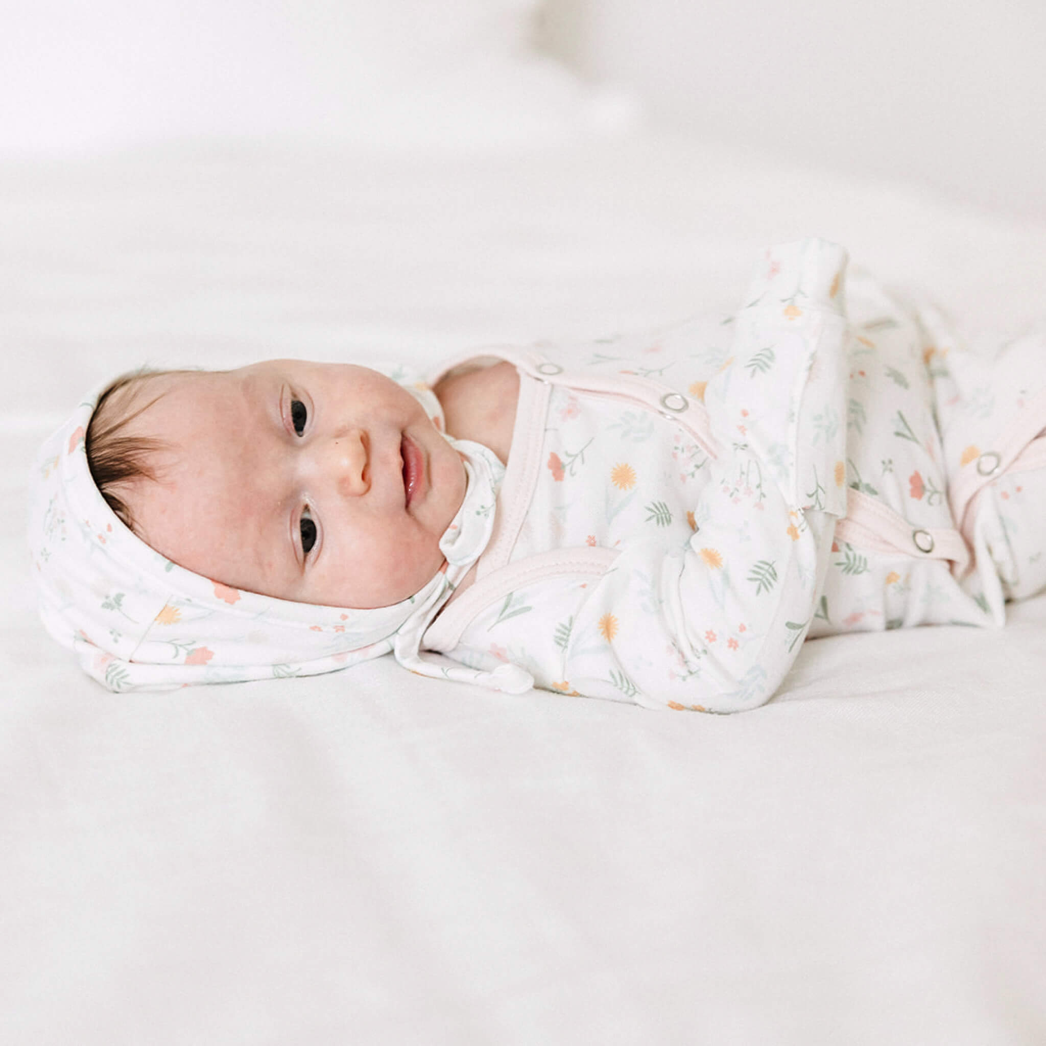 Newborn Knotted Gown - Mabel