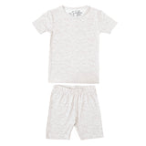 2pc Short Sleeve Pajama Set - Oat