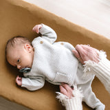 Premium Knit Diaper Changing Pad Cover - Camel