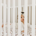 Premium Knit Fitted Crib Sheet - Millie