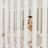 Premium Knit Fitted Crib Sheet - Millie