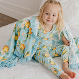 Ruffled Three-Layer Quilt - Melody