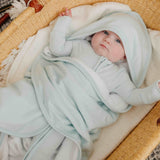 Premium Baby Knit Hooded Towel - Air