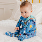 Bamboo Security Blanket Set - Police Officer