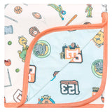 Three-Layer Quilt - Sesame Street Varsity Friends