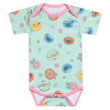 Short Sleeve Bodysuit - Sesame Street Retro Floral