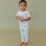2pc Short Sleeve Pajamas with Pants - Baker
