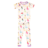 2pc Short Sleeve Pajamas with Pants - Disney Princess