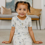2pc Short Sleeve Pajamas with Pants - Tatooine