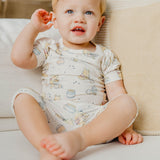 2pc Short Sleeve Pajama Set - Hunny